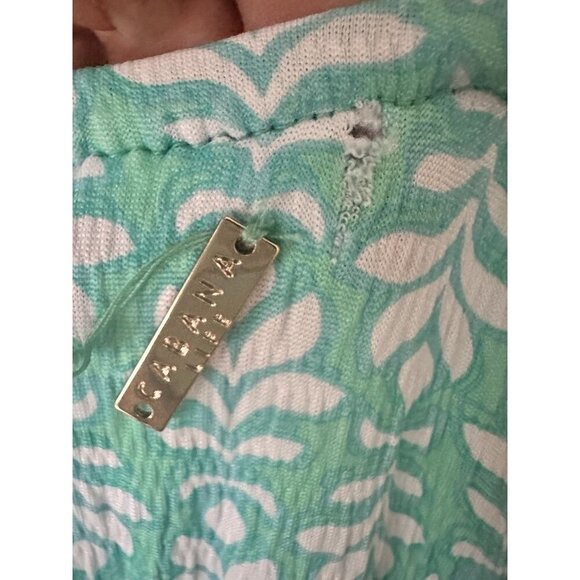 NWT Cabana Life Womens SMALL Flutter Sleeve Maxi Dress Green UPF 50+ $150 *READ* - Picture 7 of 7